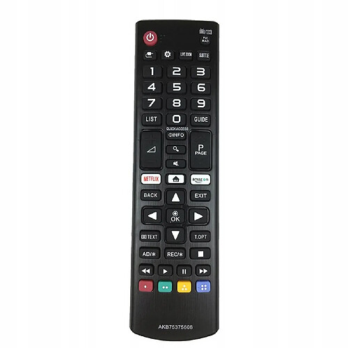 GUPBOO Télécommande Universelle de Rechange pour télécommande LG AKB75375608 avec NETFLIX AMAZON pour 2018 L