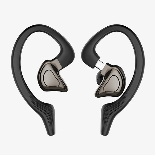 Universal TWS 5.0 Bluetooth Stéréo Sport Ecouteurs Double Microphone Sans Fil Bluetooth Casque Hélicoïdal Casque