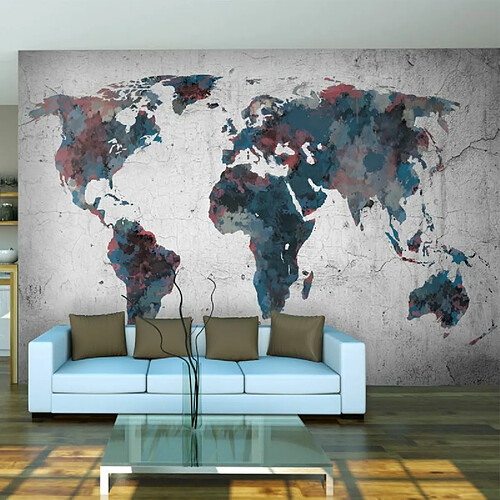 Paris Prix Papier Peint World Map on the Wall 270 x 350 cm