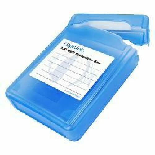 LogiLink UA0133 Boîte pour Disque Dur 3,5`` Bleu