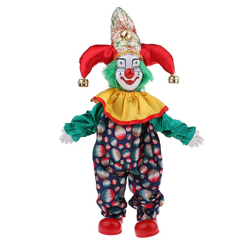 Porcelaine Clown Poupée pour Enfants Jouets Cadeaux Halloween Noël Décoration # 2