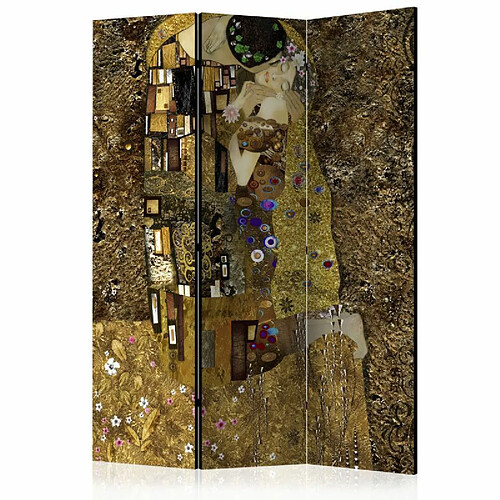 Paris Prix Paravent 3 Volets Golden Kiss 135x172cm