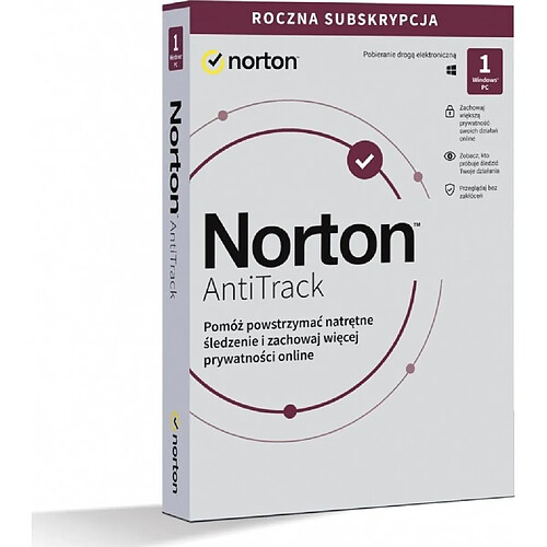 Norton AntiTrack 1 dispositif 12 mois (21427514)