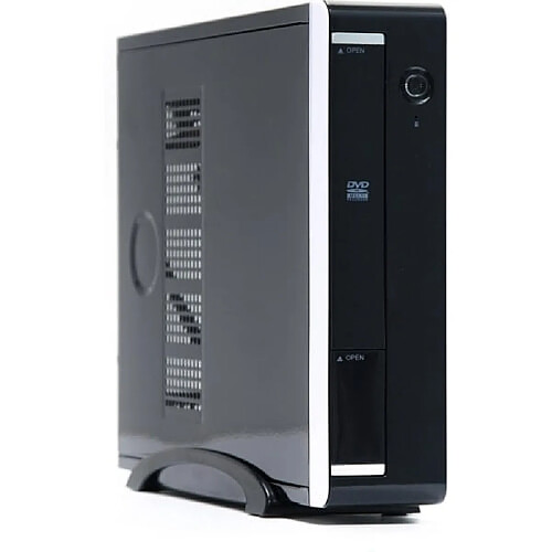 Lc-Power LC-1360MI Boitier PC USB Metal Mini ITX Mini-Tour Noir