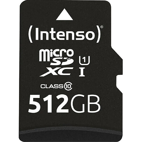 Ina Intenso microSDXC 512GB Class 10 UHS-I U1 Performance