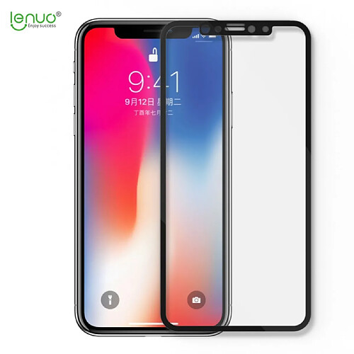 Protecteur écran en verre trempé pour Apple iPhone X