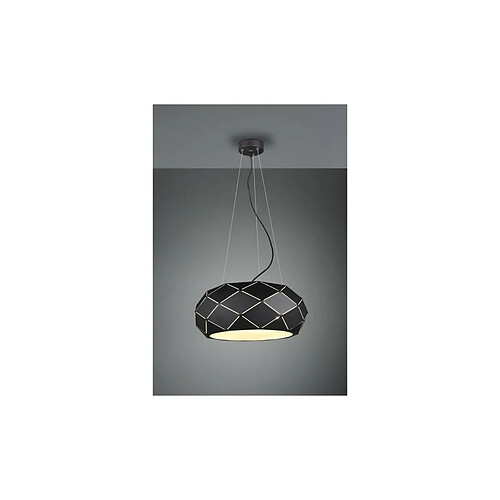 TRIO LIGHTING Suspensions Zandor Noir Mat 3x25W E27