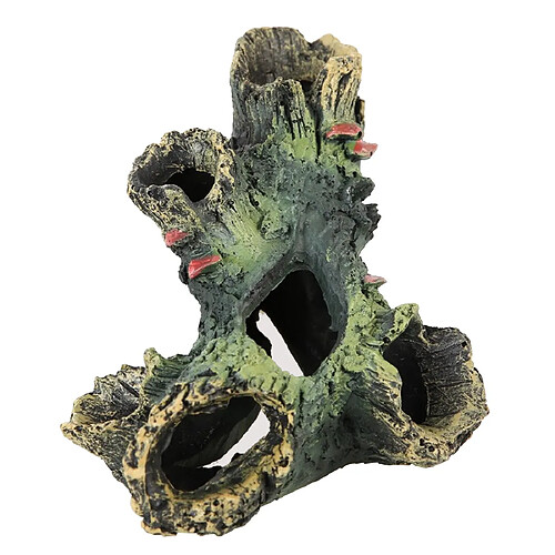 Universal Aquarium embellissement résine rocaille tortue reptile habitat déco déco reptile verre couvert grotte thermique