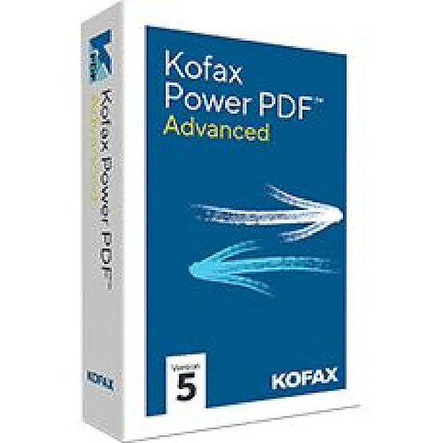 Kofax Power PDF Advanced 5 - Licence perpétuelle - 1 poste - A télécharger