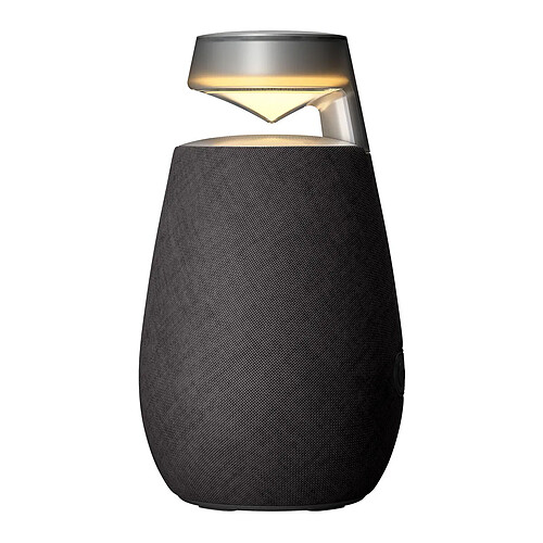 Haut-parleur Bluetooth avec Lampe LED LG XO2TBK.CEUSLLK Noir 10 W