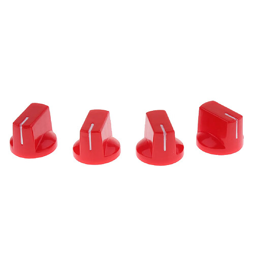 4pcs boutons de pédale d'effet d'ampli guitare