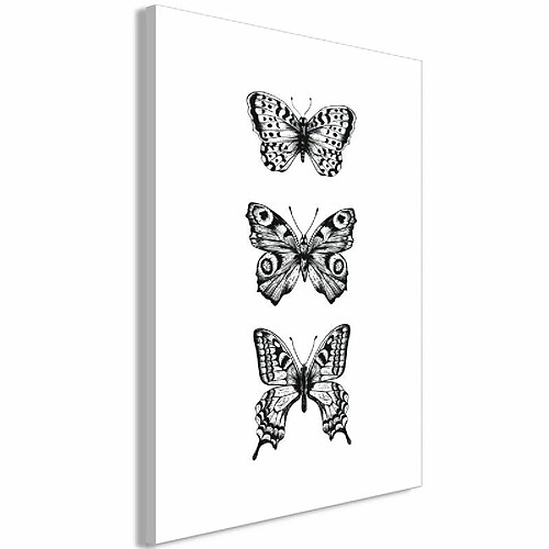 Paris Prix Tableau Imprimé Three Butterflies 40 x 60 cm