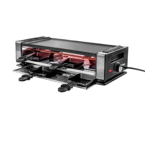 Unold 48730 Raclette 1200W 230V Anti-Adhésives Acier Inoxydable Noir