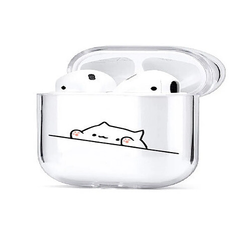 Shot Coque Chat pour "AirPods Pro" Boitier de Charge Housse Protection