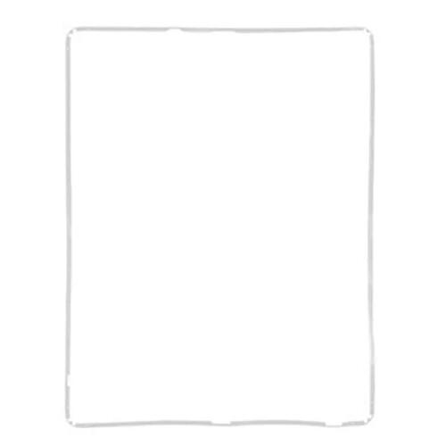 Wewoo Pour nouvel iPad 3 blanc / 4 Cadre LCD de remplacement