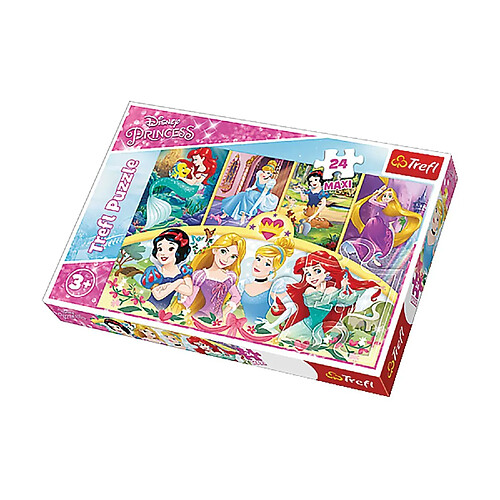 Imagin Puzzle Princesses La magie - + 3 ans - 24 pièces Maxi