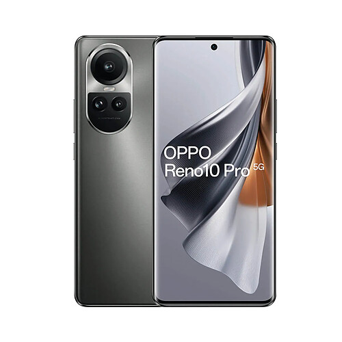 OPPO Reno 10 Pro 5G 12Go/256Go Gris Argenté (Silvery Grey) Double SIM