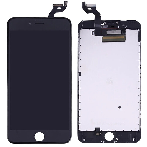 Wewoo Pour iPhone 6s Plus LCD noir + Frame + Touch Pad Assembleur de numériseur pièce détachée 3 en 1