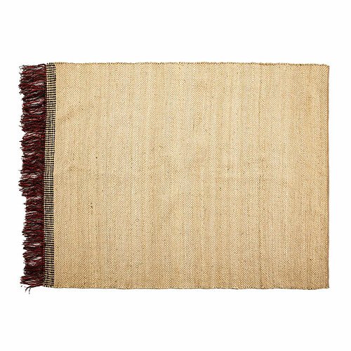 Tapis Thai Natura Virginia Noir Rouge Naturel 200 x 250 cm