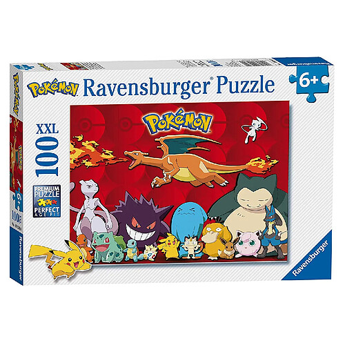 Ravensburger - 10934 - Puzzle Pokemon 100 pièces