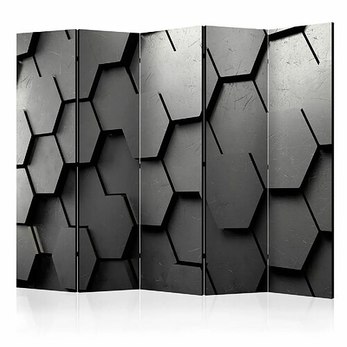 Paris Prix Paravent 5 Volets Black Gate 172x225cm