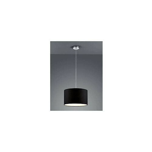 TRIO LIGHTING Suspensions Hotel Nickel Mat Noir 1x60W E27