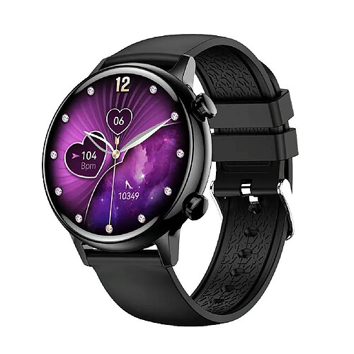 Yonis Montre Connectée 1.1' Tactile Bluetooth Appels Oxygène IP68