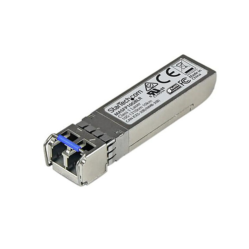 StarTech.com Module de transceiver SFP+ à fibre optique 10 Gb - Compatible Cisco Meraki MA-SFP-10GB-LR - Monomode LC - 10 km