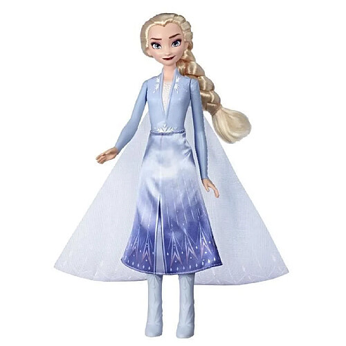 Hasbro Disney La Reine des Neiges 2 - Poupee Princesse Disney Elsa Robe Lumineuse - 27 cm