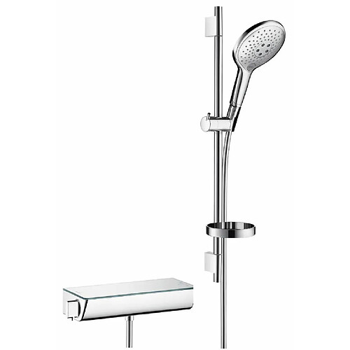 Combiné Douche HANSGROHE 27036400 3 jets Kit Raindance Select S Mitigeur Thermostatique