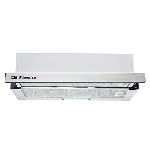 Orbegozo TL 07160 IN Hotte de Cuisine LED 63dB 65W Acier Aluminium Blanc