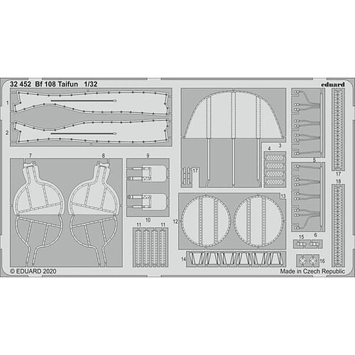 Bf 108 Taifun for Eduard - 1:32e - Eduard Accessories