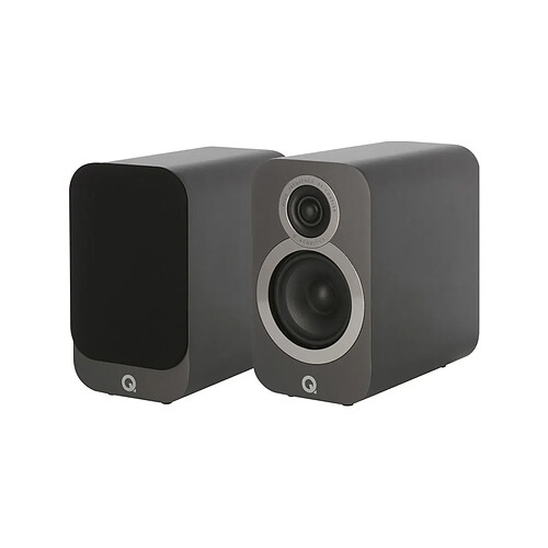 Q Acoustics 3010i Anthracite Mat - Enceintes Bibliothèques (la paire)