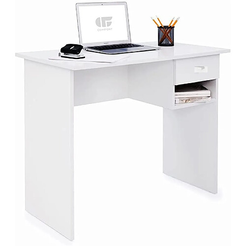 Mpc Bureau blanc 74,6 x 90 x 50 cm (lxhxp)