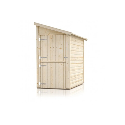 Maison De La Tendance Abri de jardin CLONER en bois épicéa 200x120 cm H. 224 cm