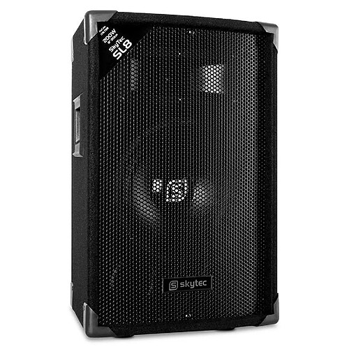 Skytec Enceinte PA passive 2 voies subwoofer 20cm 200W Skytec