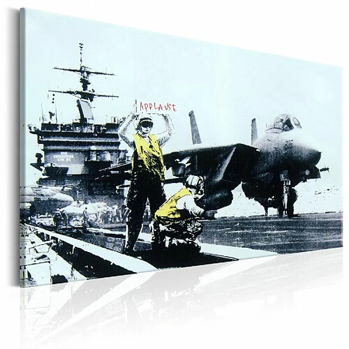 Paris Prix Tableau Imprimé Applause - Banksy 40 x 60 cm