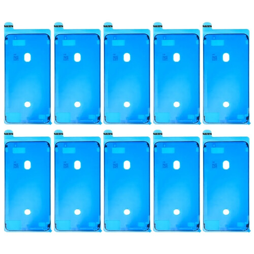 Wewoo Pour iPhone 8 Plus LCD noir Cadre Bezel Adhesive 10 PCS pièce détachée