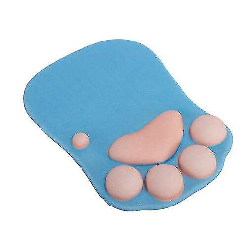 Universal Catclaw Mousepad Silicone Pad Micemat Bleu