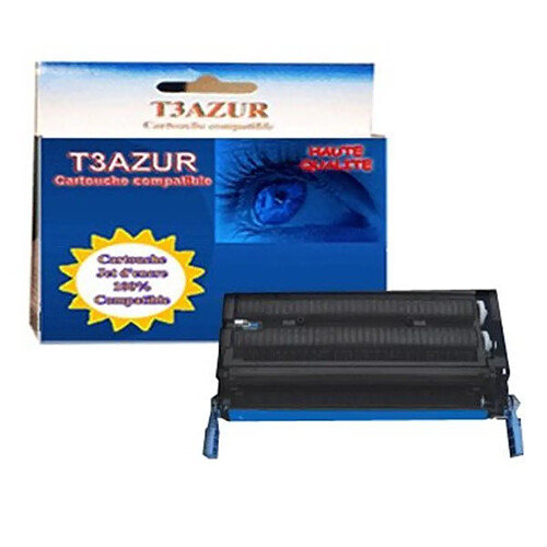 T3Azur C9721A - Toner générique HP C9721A Cyan