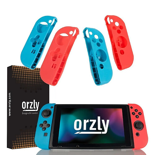 Orzly Etuis de Protection Flexicase pour manettes Nintendo Switch