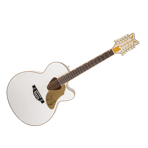 G5022CWFE 12 Rancher Falcon White Gretsch Guitars