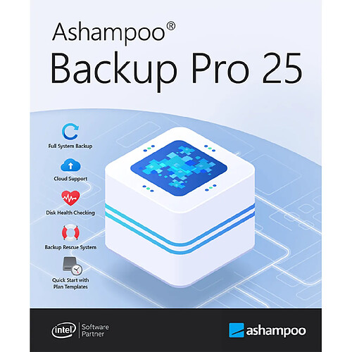 Profil Technology Ashampoo Backup Pro 25 - Licence perpétuelle - 1 PC - A télécharger