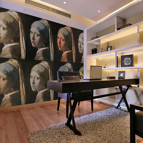 Paris Prix Papier Peint Girl with a Pearl Earring Pop Art 309 x 400 cm