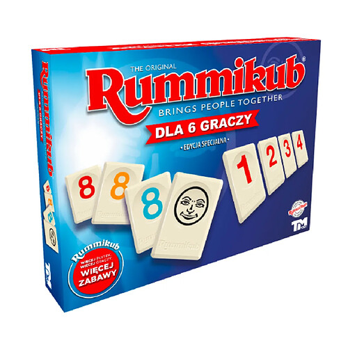 Jeu de société Rummikub XP édition spéciale pour 6 joueurs (version PL)