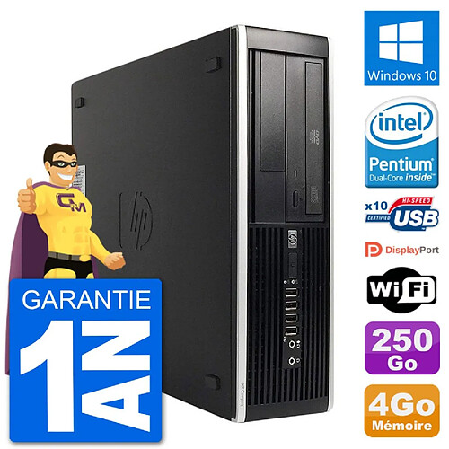 PC HP 8300 Elite SFF Intel G630 RAM 4Go Disque Dur 250Go Windows 10 Wifi · Occasion