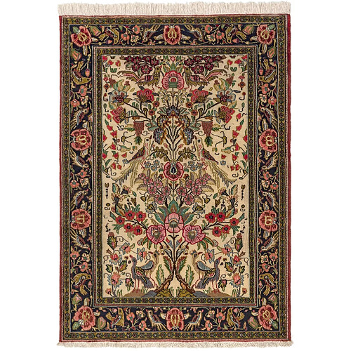 Vidal Tapis de laine 159x110 multicolore Ghom