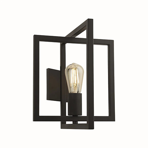 Searchlight Applique Murale Ajustable, Noir Mat