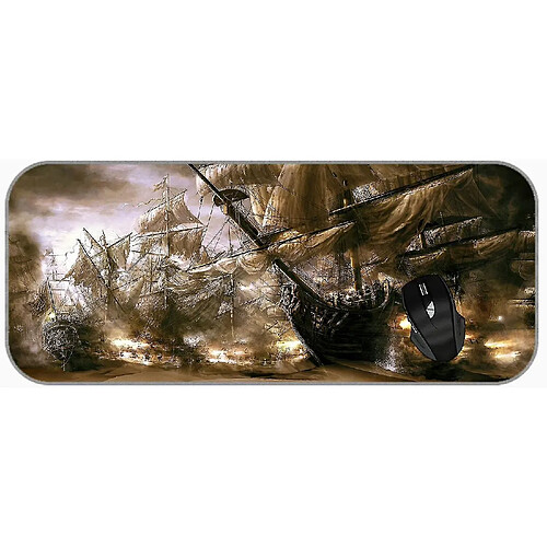 Universal (750x300x3) XXL GAMING Large Mouse Pad Sea Offshore Support Ship xxl grand tapis de souris