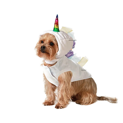 BigBuy Pets déguisement pour chien Taille S Licorne